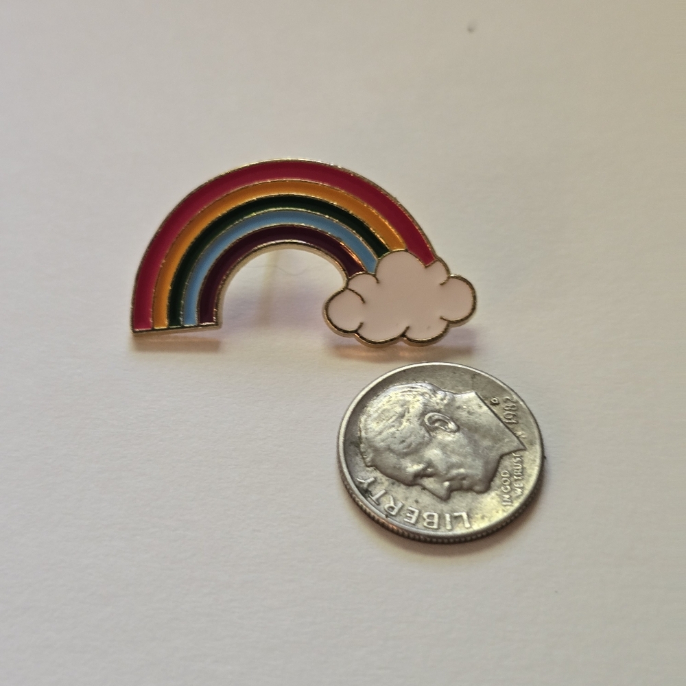 Rainbow Pin - Picture 2 of 2
